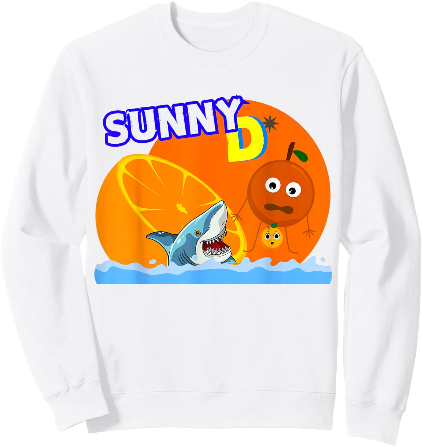 Sunny D Classic Sweatshirt - Sweatshirt | White