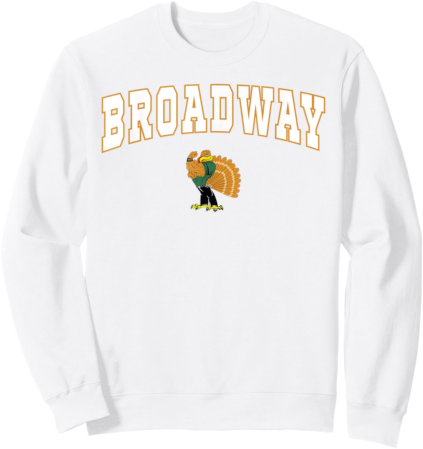Broadway High School Gobblers Sweatshirt - Sweatshirt | White