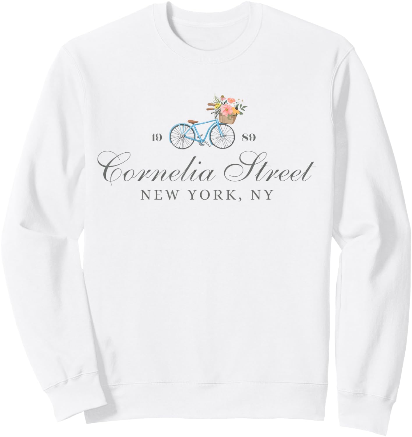 Cornelia Street Sweatshirt - Sweatshirt | White