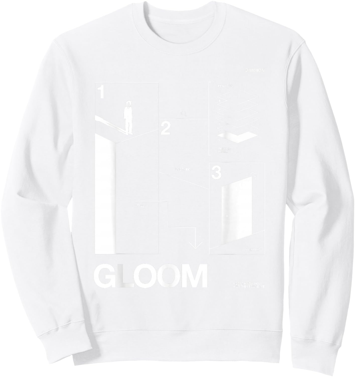 iDKHOW – Instructional Sweatshirt - Sweatshirt | White
