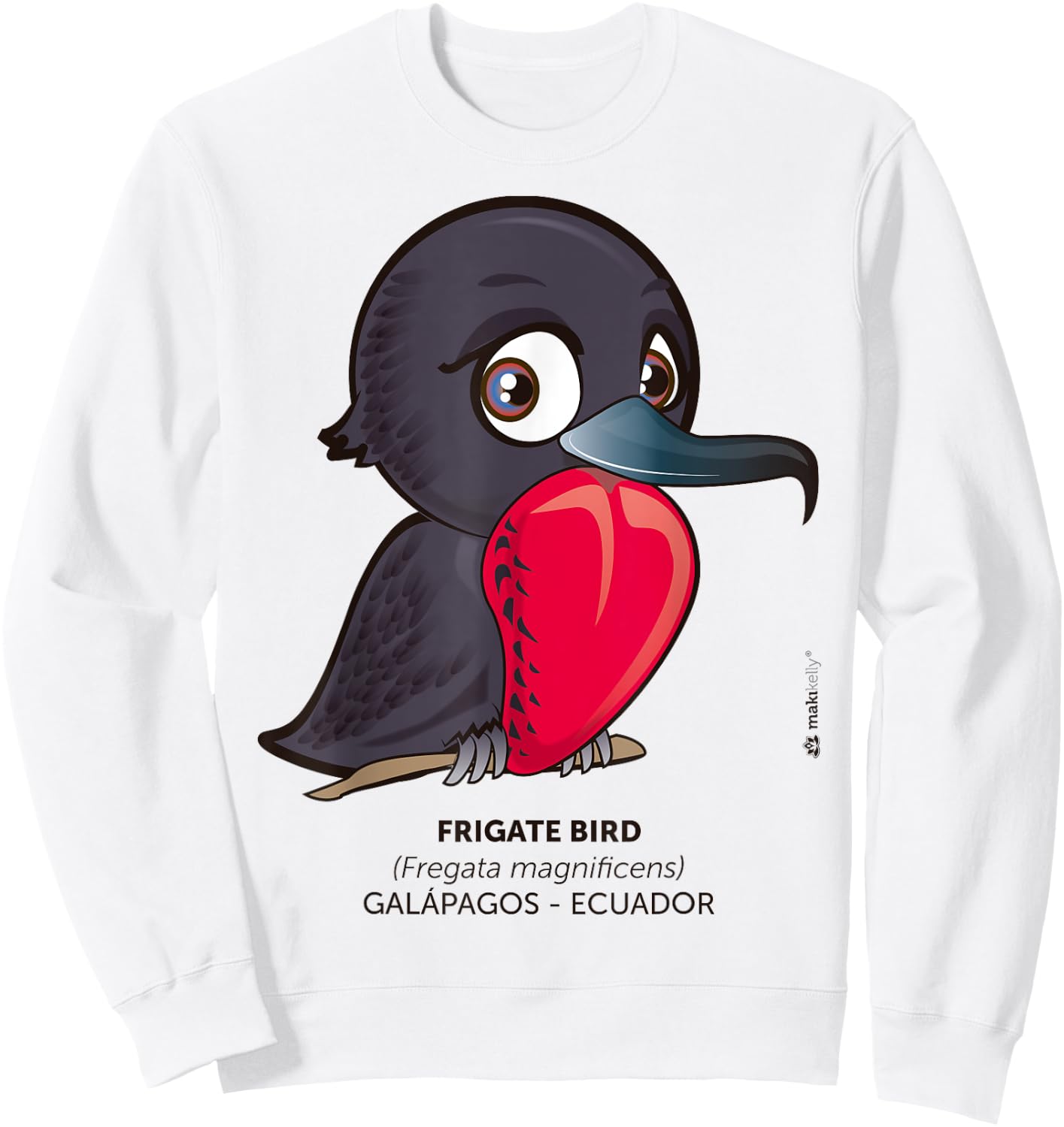 Frigate Bird Sweatshirt - Sweatshirt | White