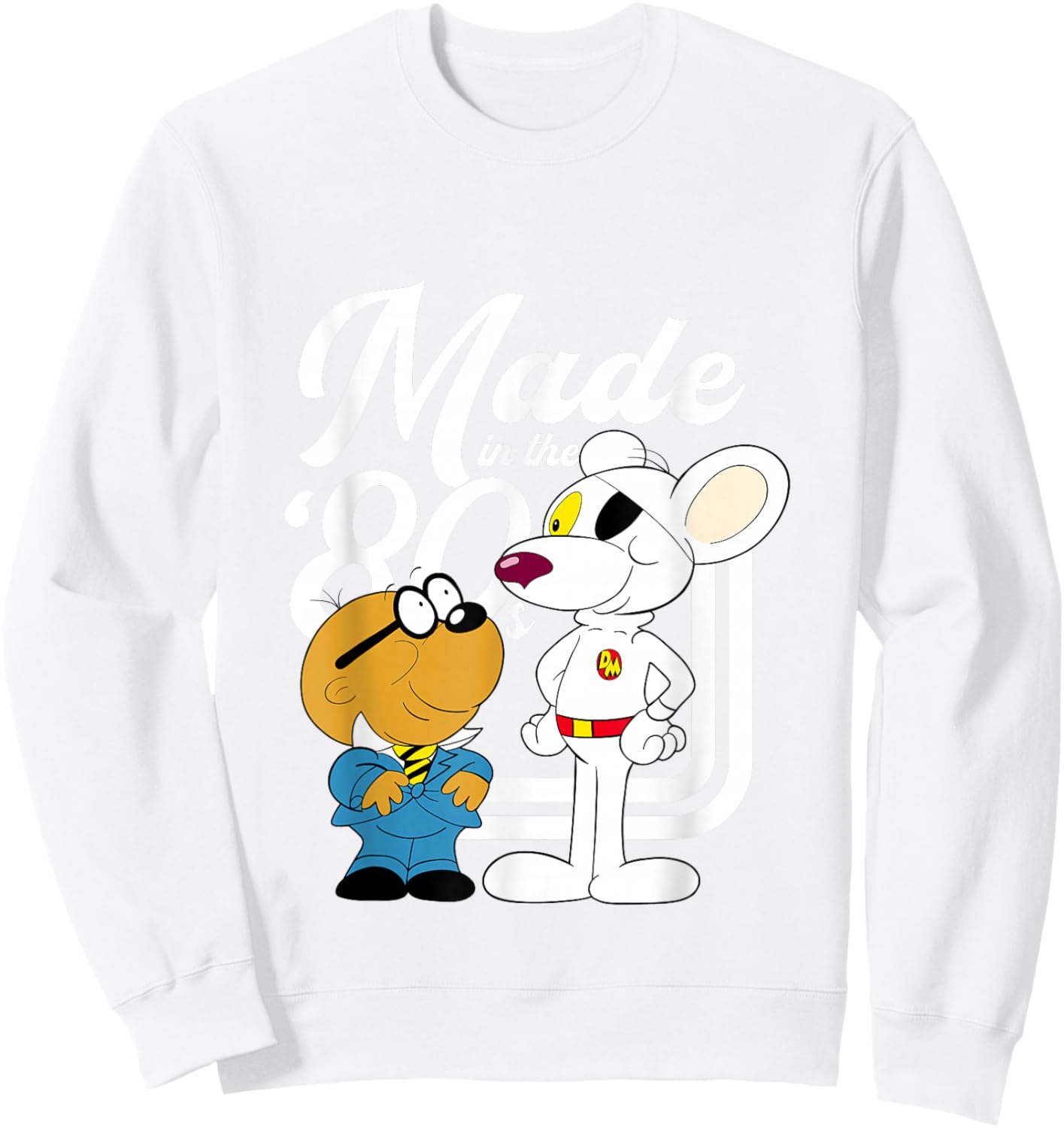 Danger Mouse Made In The 80s Sweatshirt - Sweatshirt | White