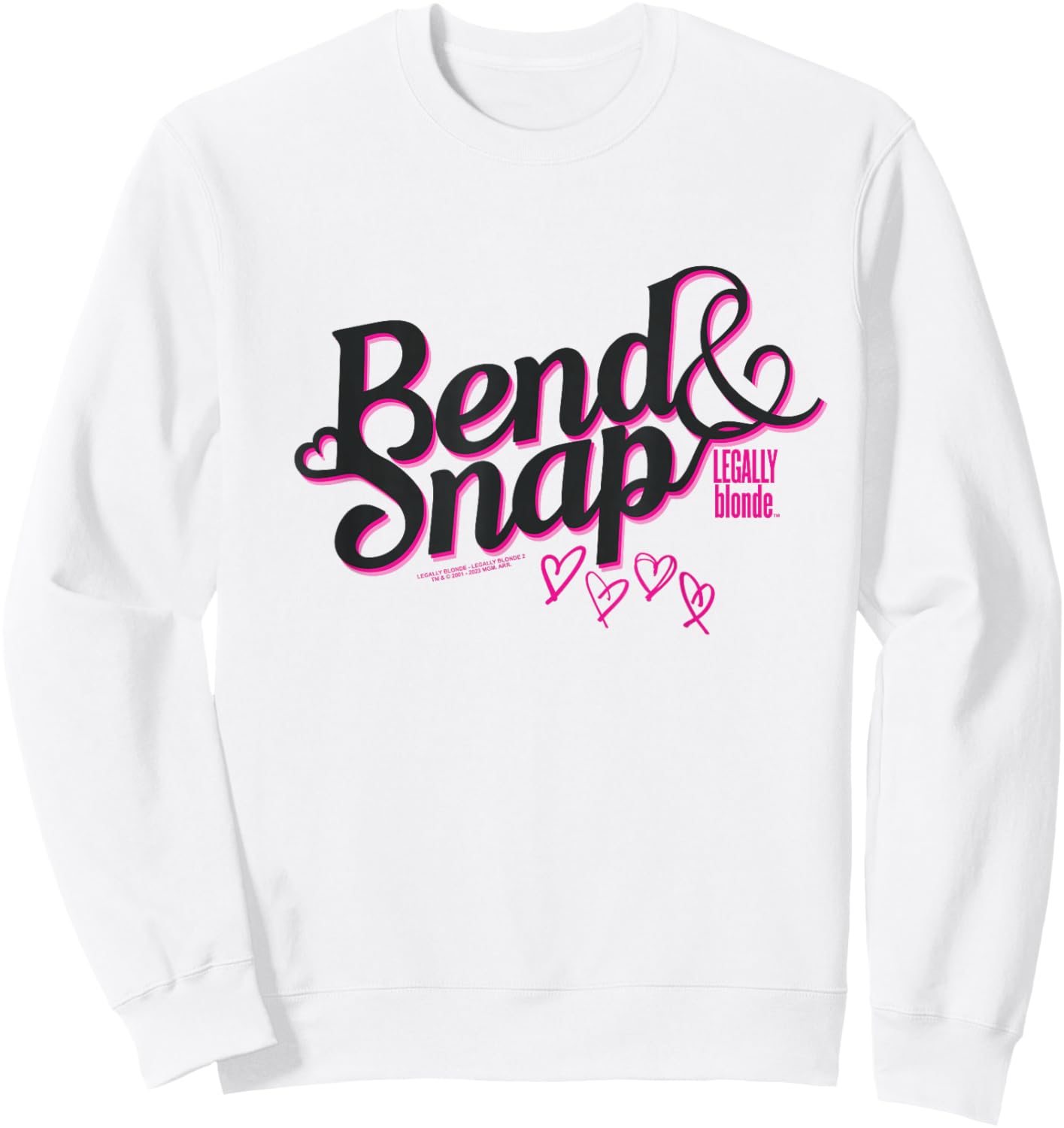 Legally Blonde Bend & Snap Sweatshirt - Sweatshirt | White