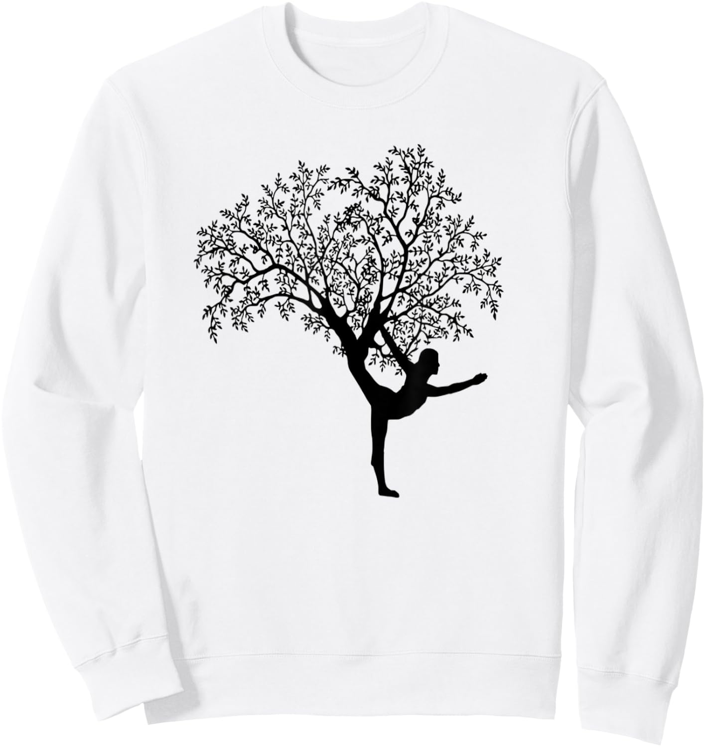 Yoga Kundalini Chakra Tree Zen Meditation Sat Nam Sweatshirt - Sweatshirt | White