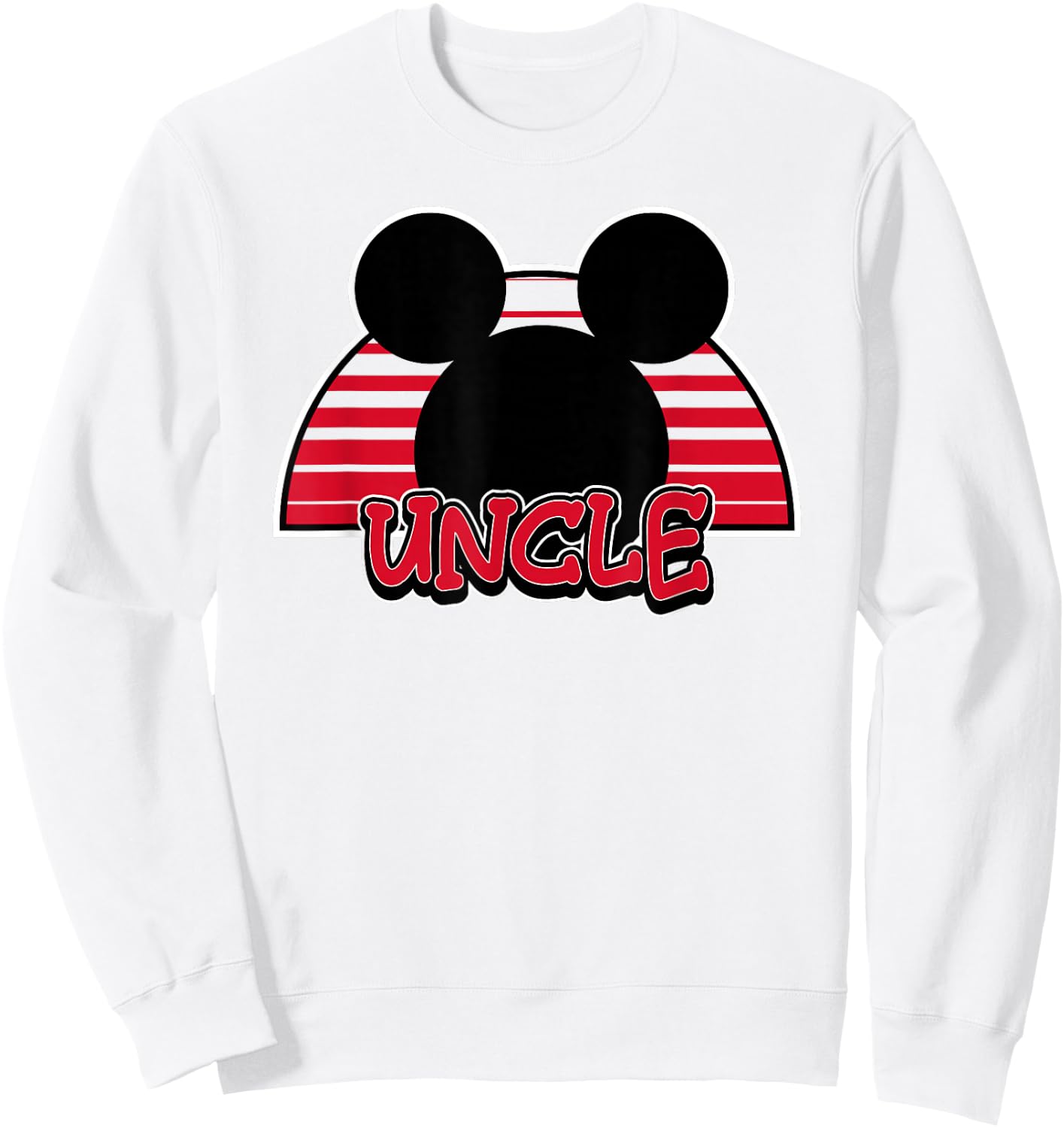 Disney - Mickey Mouse Uncle Sweatshirt - Sweatshirt | White