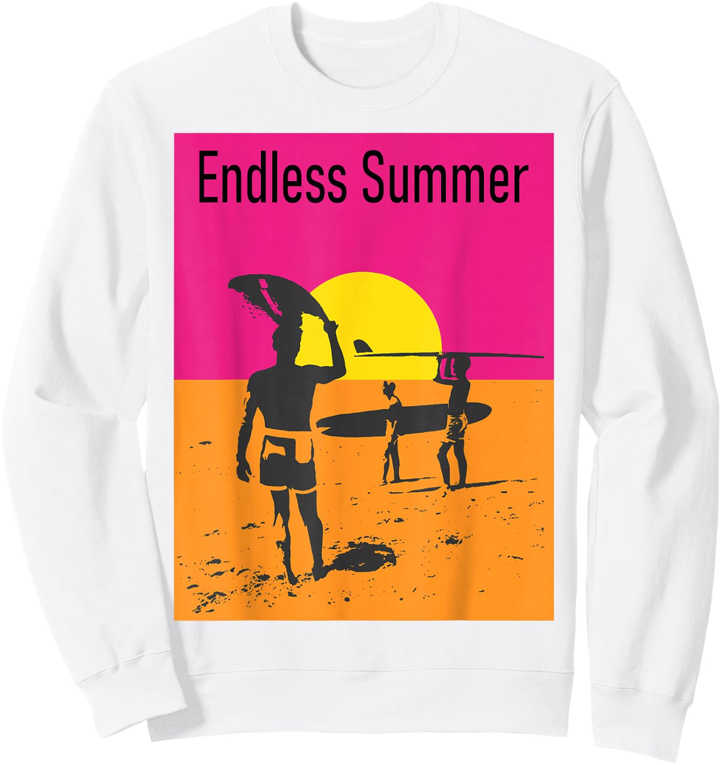 Endless Summer Surf Sweatshirt - Sweatshirt | White