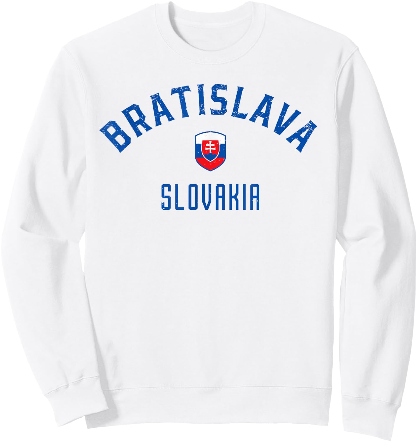 Bratislava Slovakia Sweatshirt - Sweatshirt | White