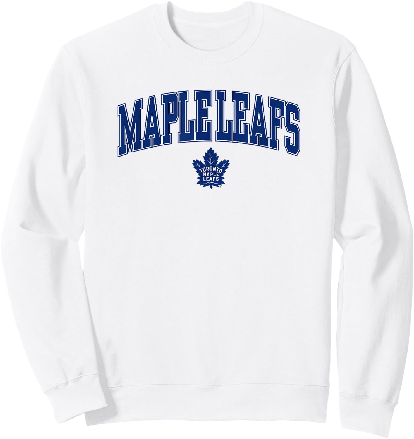 Toronto Maple Leafs Arch Over Gray Officially Licensed Sweatshirt - Sweatshirt | White