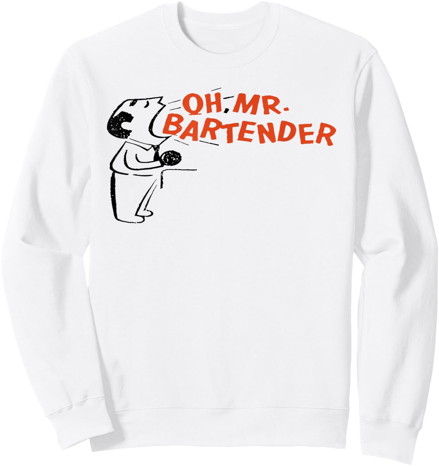 Unisex T-Shirt Sweatshirt - Sweatshirt | White