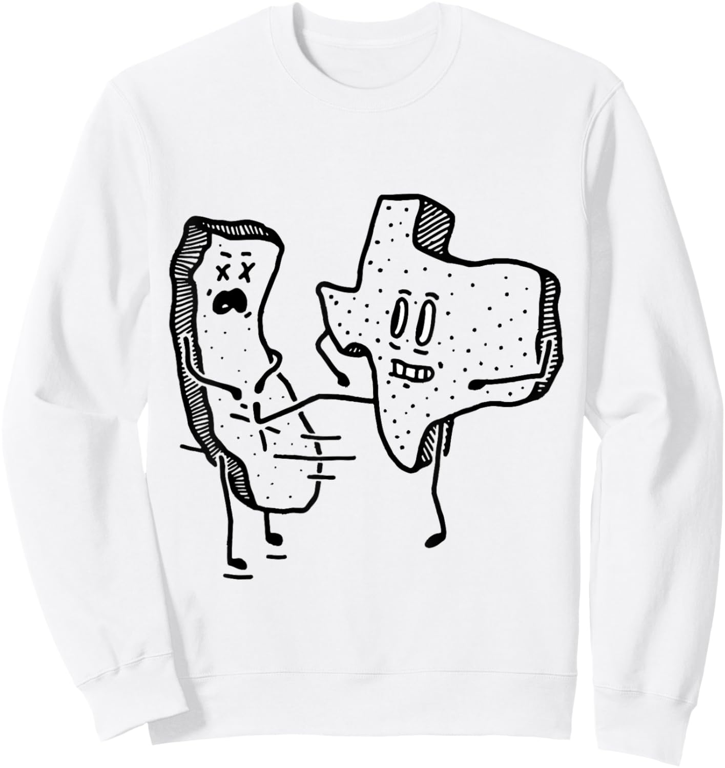 Don't California My Texas Texan Funny Sweatshirt - Sweatshirt | White