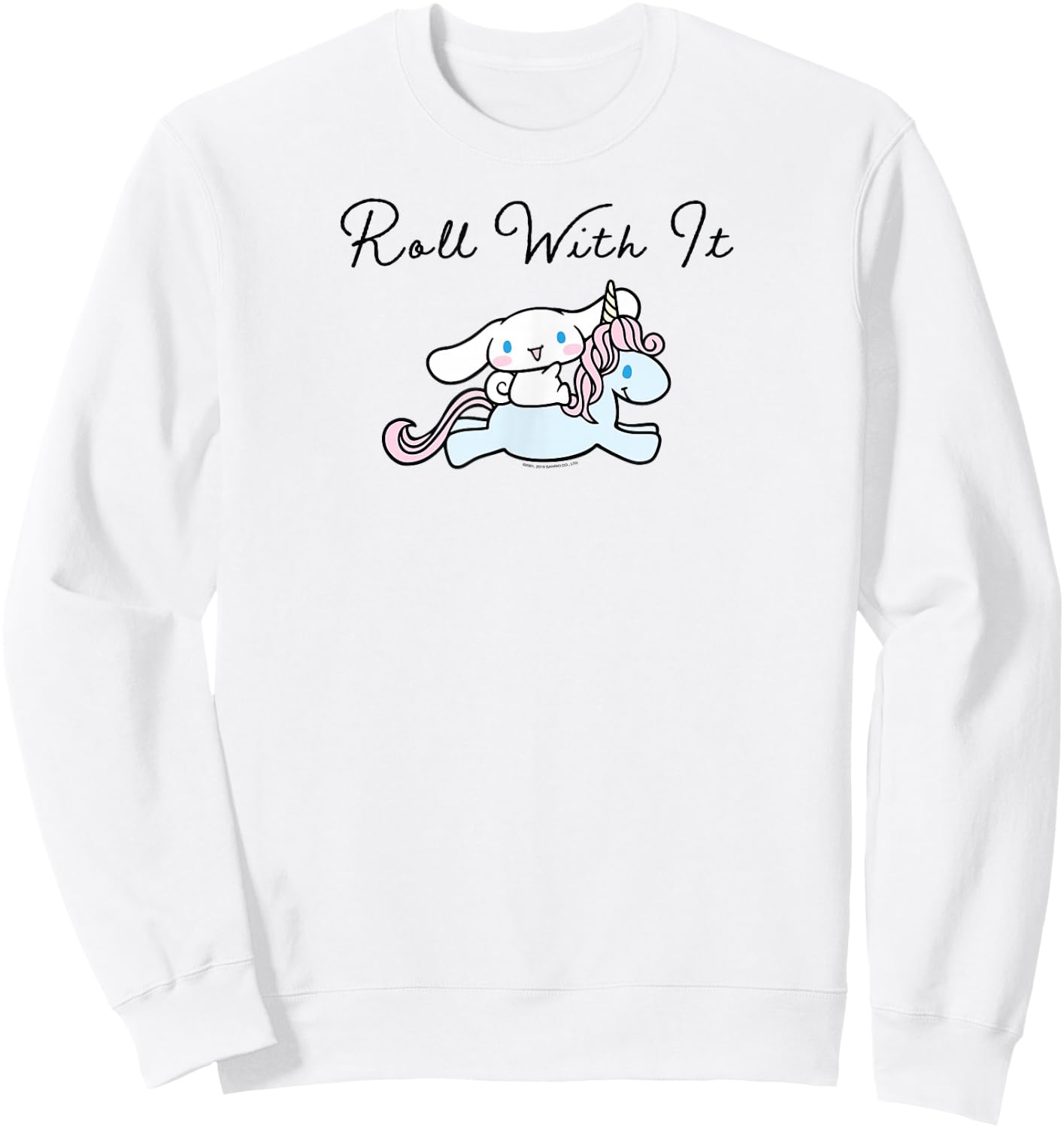 Cinnamoroll Roll With It Sweatshirt - Sweatshirt | White