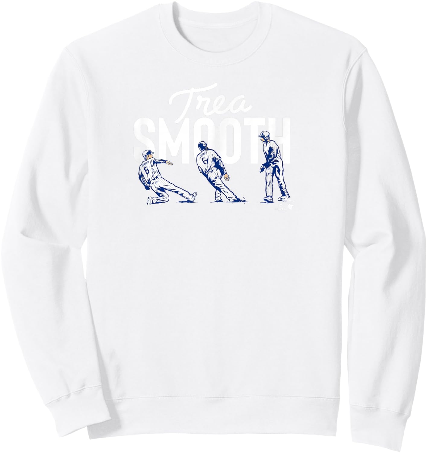 Trea Turner - Trea Smooth - Philadelphia Baseball Sweatshirt - Sweatshirt | White
