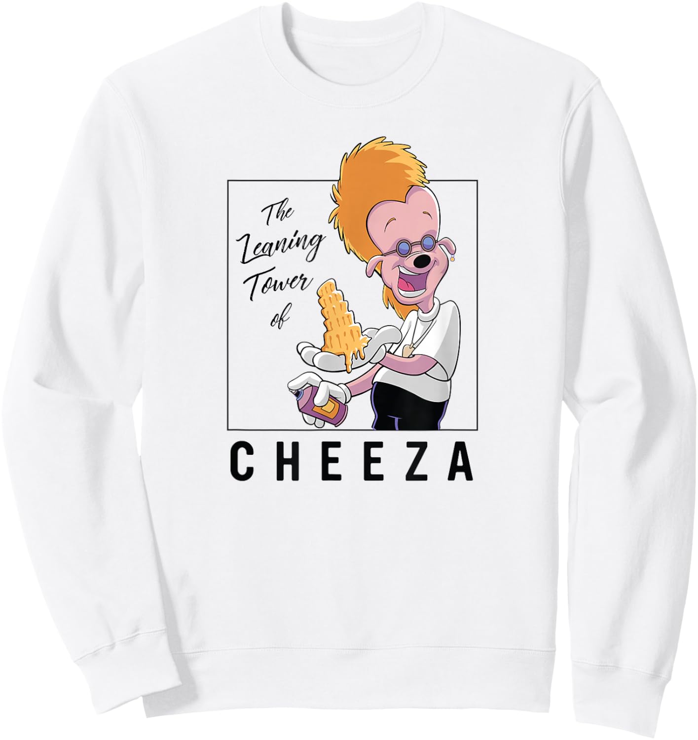 Disney - Goofy Movie Cheeza Sweatshirt - Sweatshirt | White