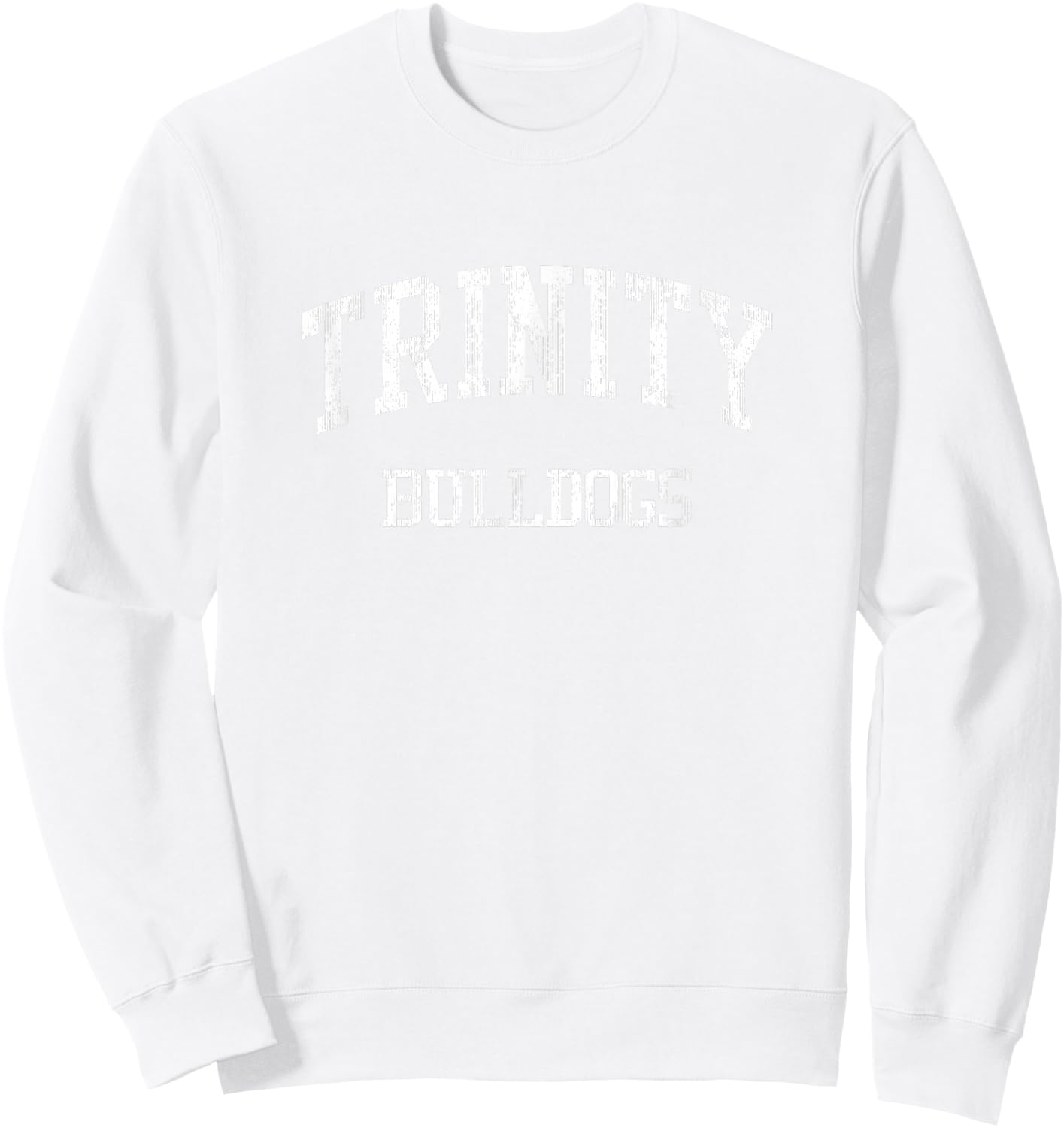 Trinity High School HS Trinity NC Vintage Sports Sweatshirt - Sweatshirt | White