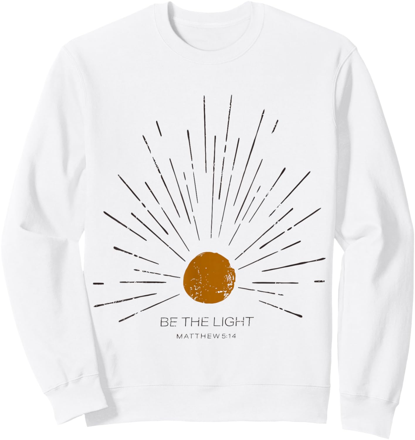 Be The Light Sweatshirt - Sweatshirt | White