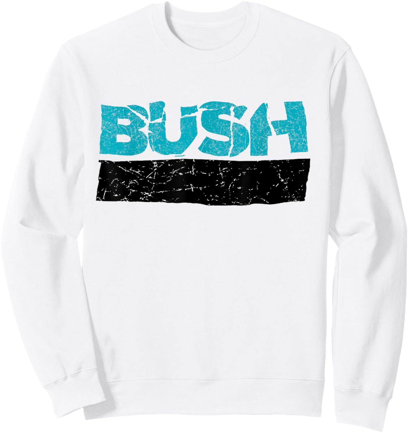 Bush – Linear Logo Sweatshirt - Sweatshirt | White