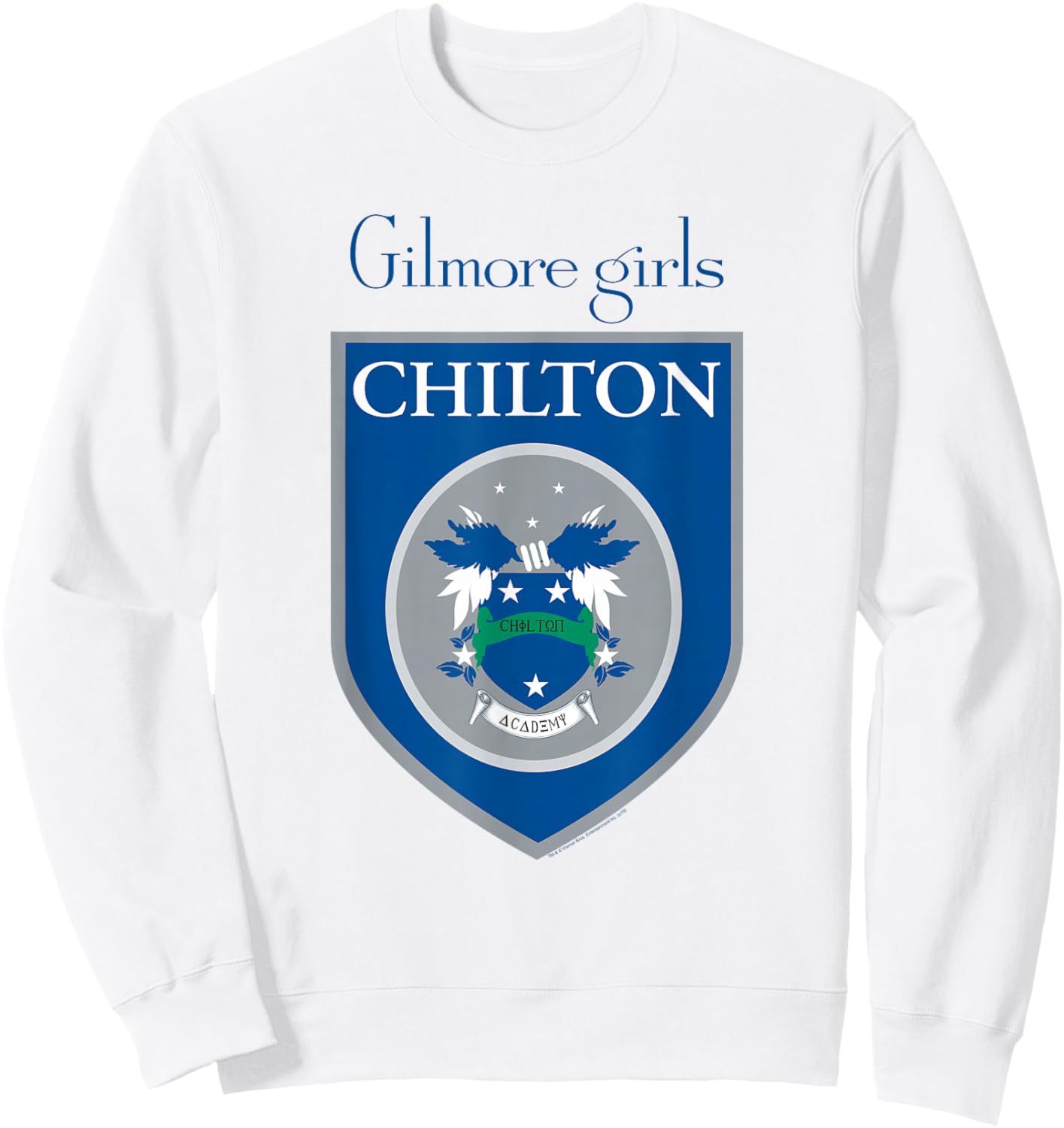 Popfunk Gilmore Girls Chilton Crest Sweatshirt - Sweatshirt | White