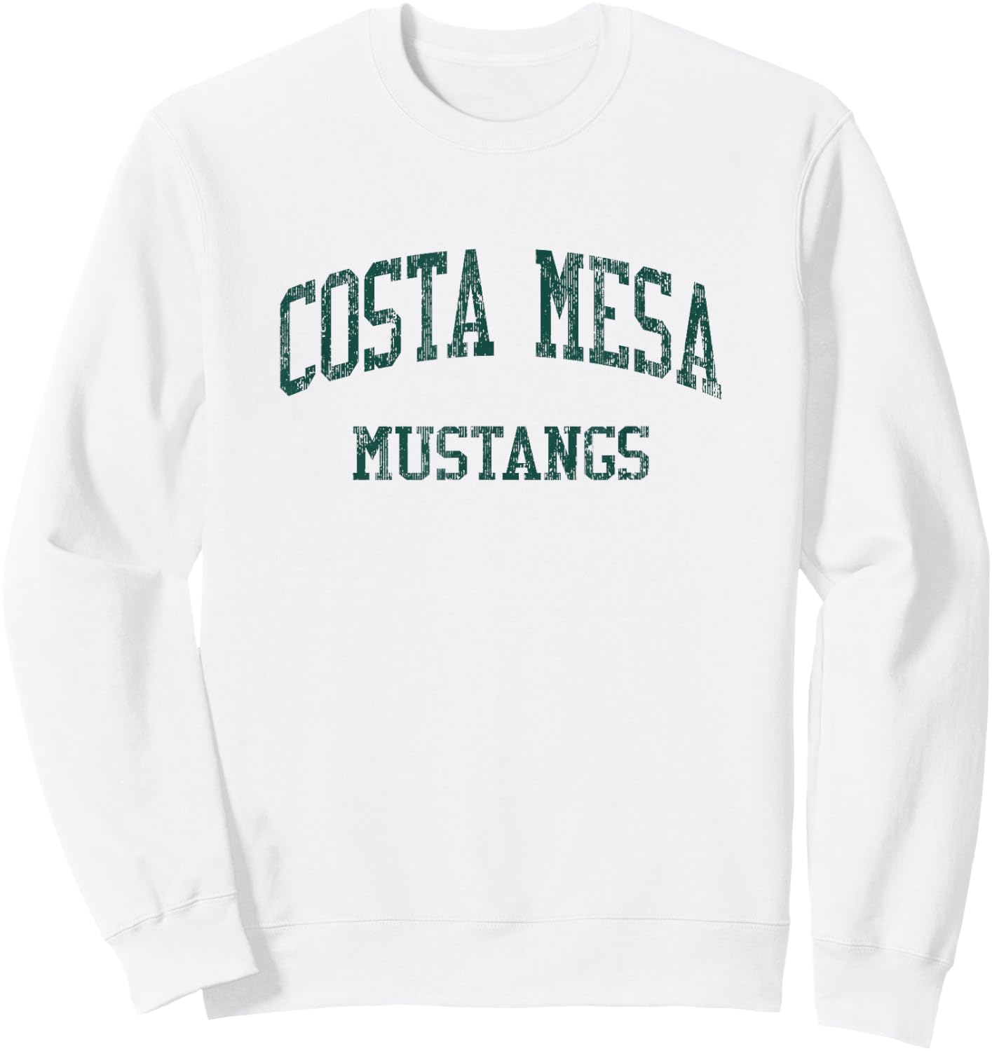 Costa Mesa High School HS Costa Mesa CA Vintage Sports Sweatshirt - Sweatshirt | White