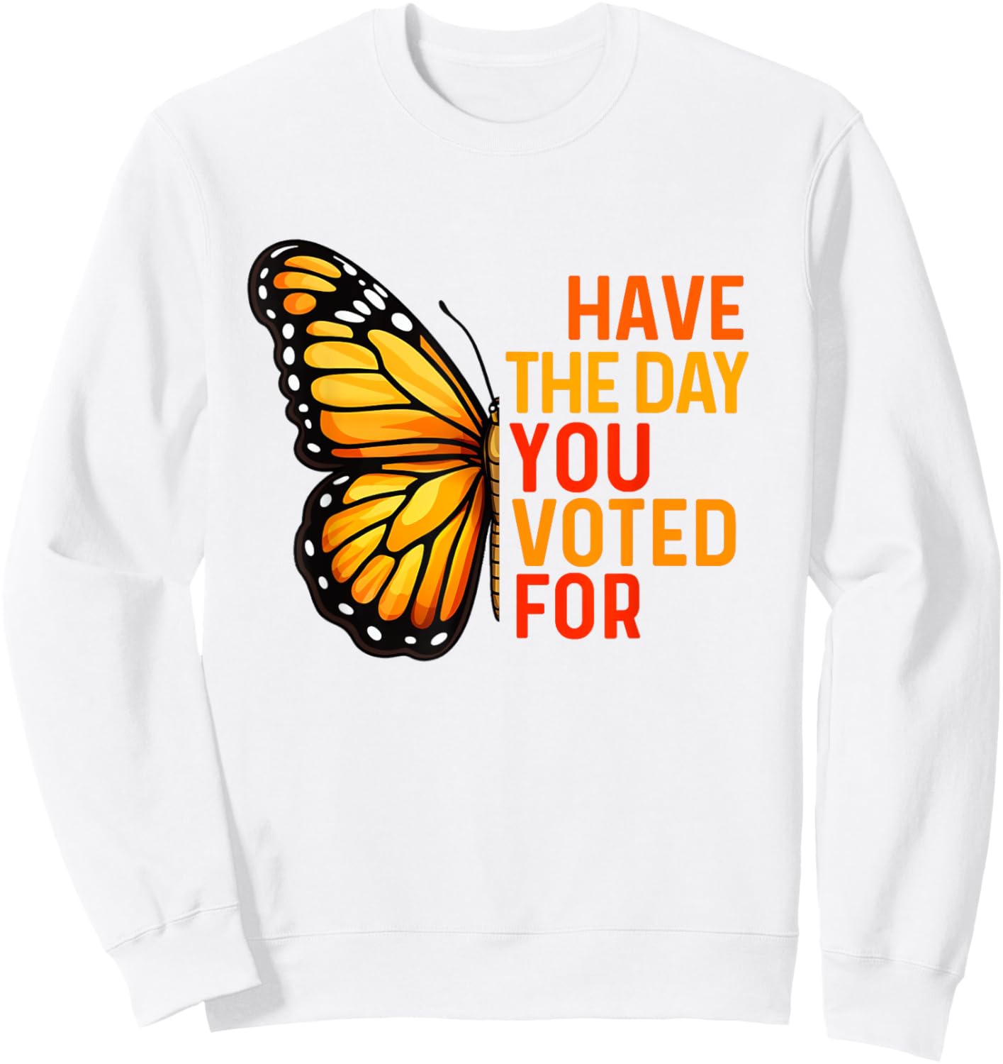 Women Girl Sweatshirt - Sweatshirt | White