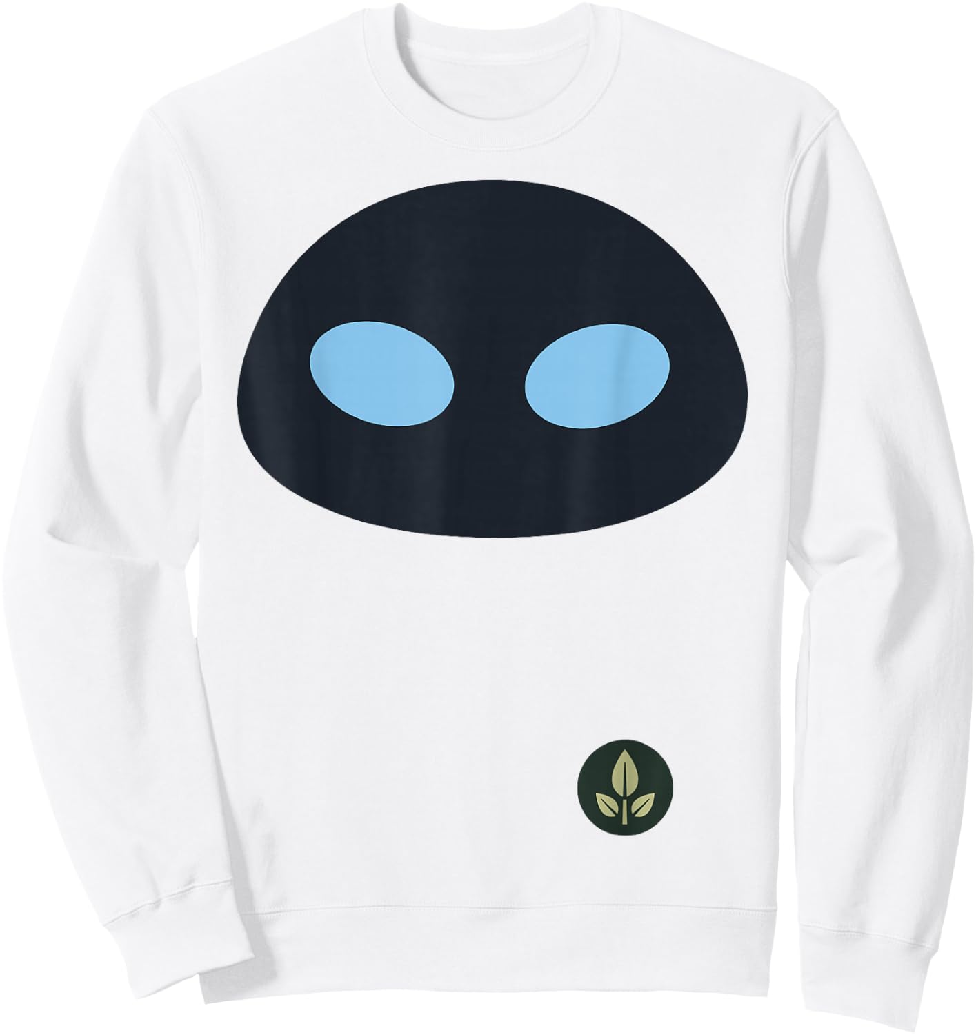 Disney Pixar Wall-E EVE Face Costume Sweatshirt - Sweatshirt | White