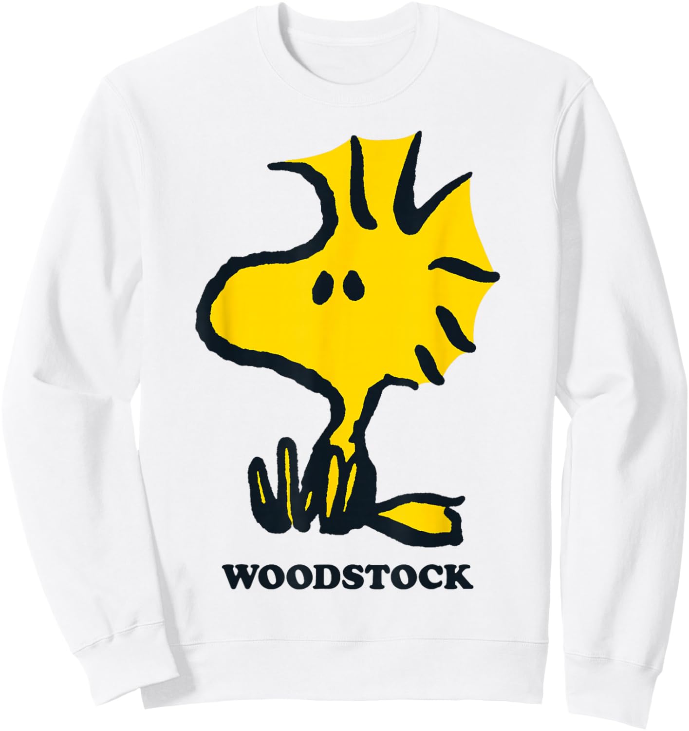 Peanuts Woodstock Sat Down Sweatshirt - Sweatshirt | White