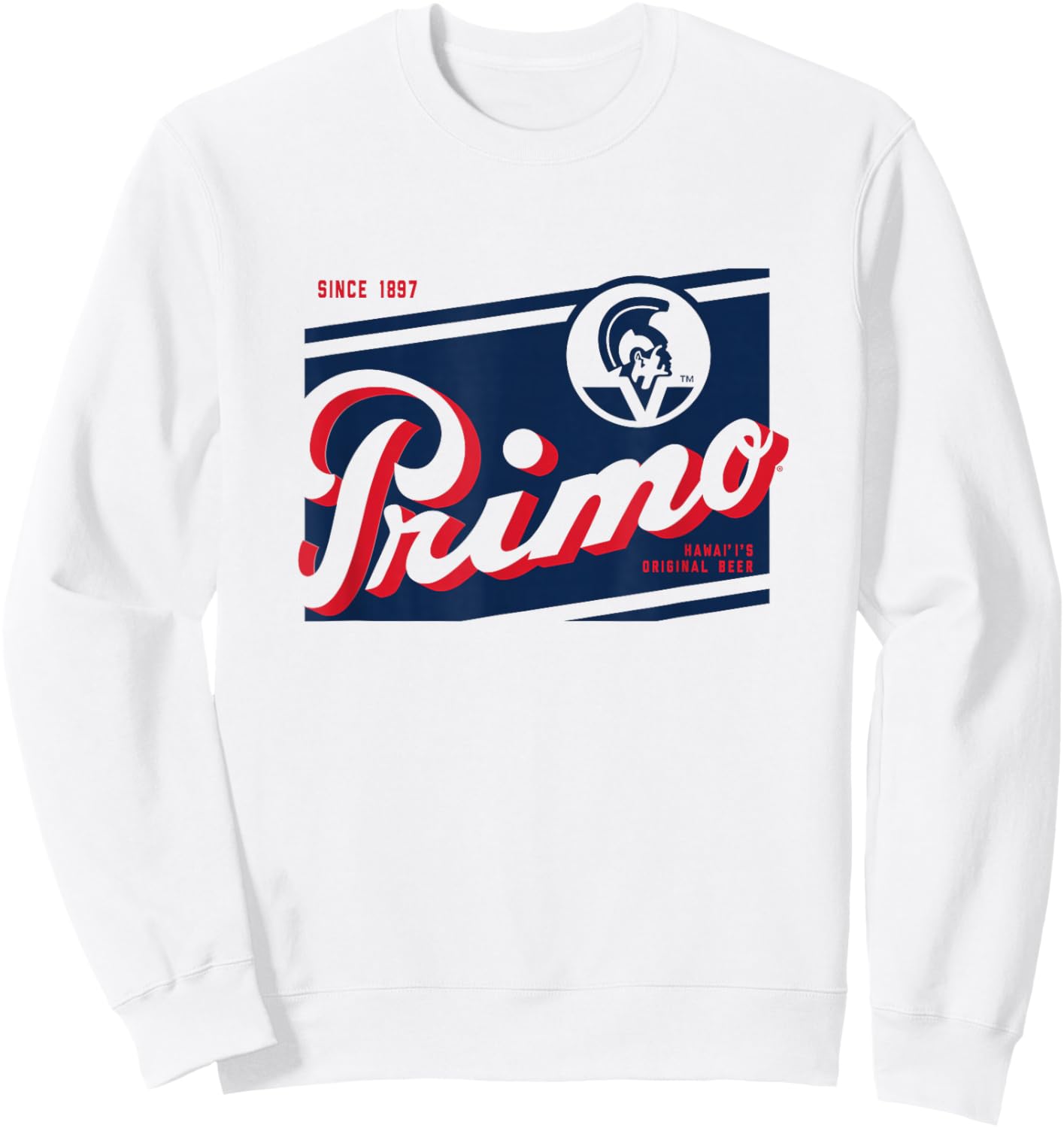 Primo Style - Logo Sweatshirt - Sweatshirt | White