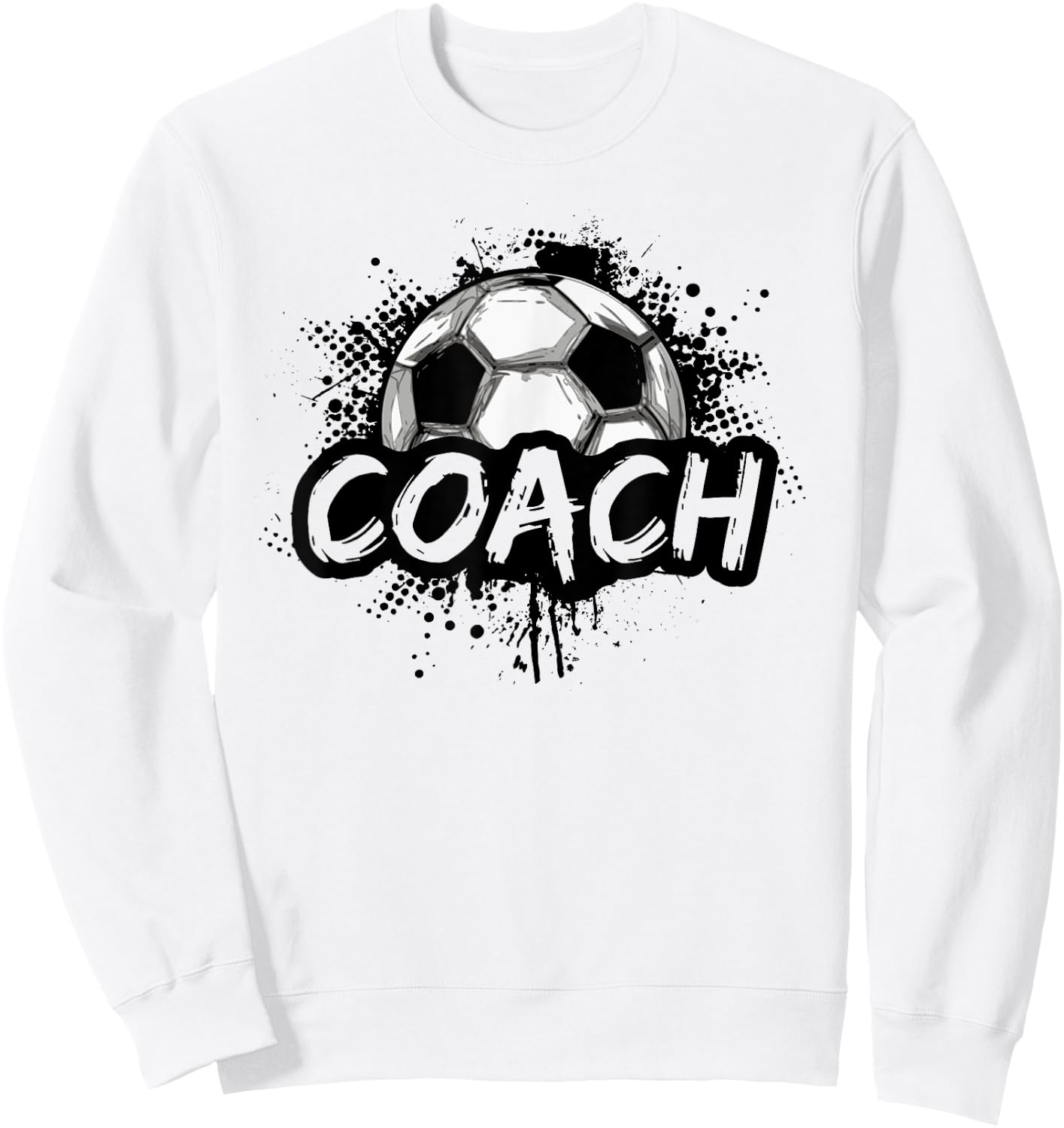 Soccer Coach Women Futbol Sweatshirt - Sweatshirt | White
