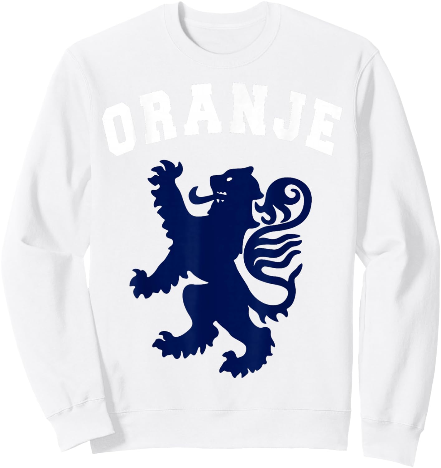 Nederland Netherlands Oranje Europe Sport Women Men Children Sweatshirt - Sweatshirt | White