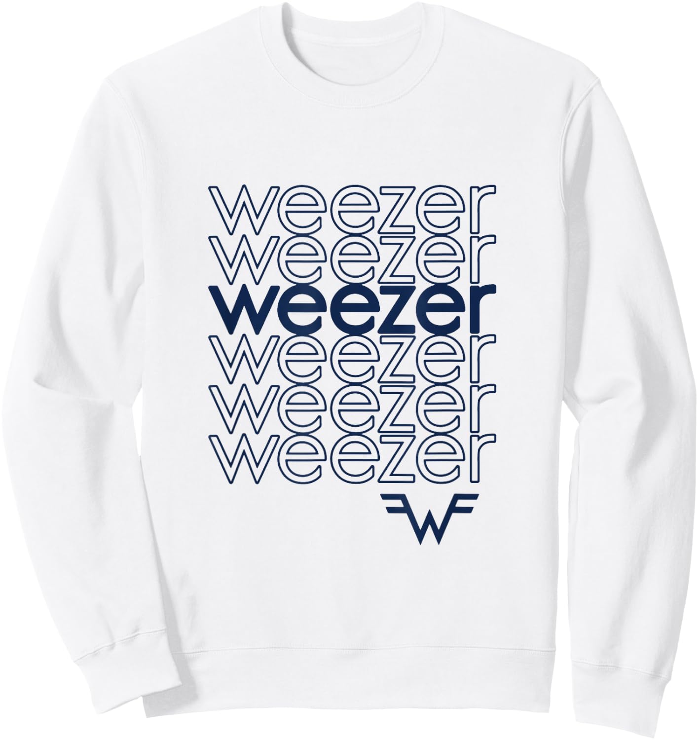 Weezer - Thank You Sweatshirt - Sweatshirt | White