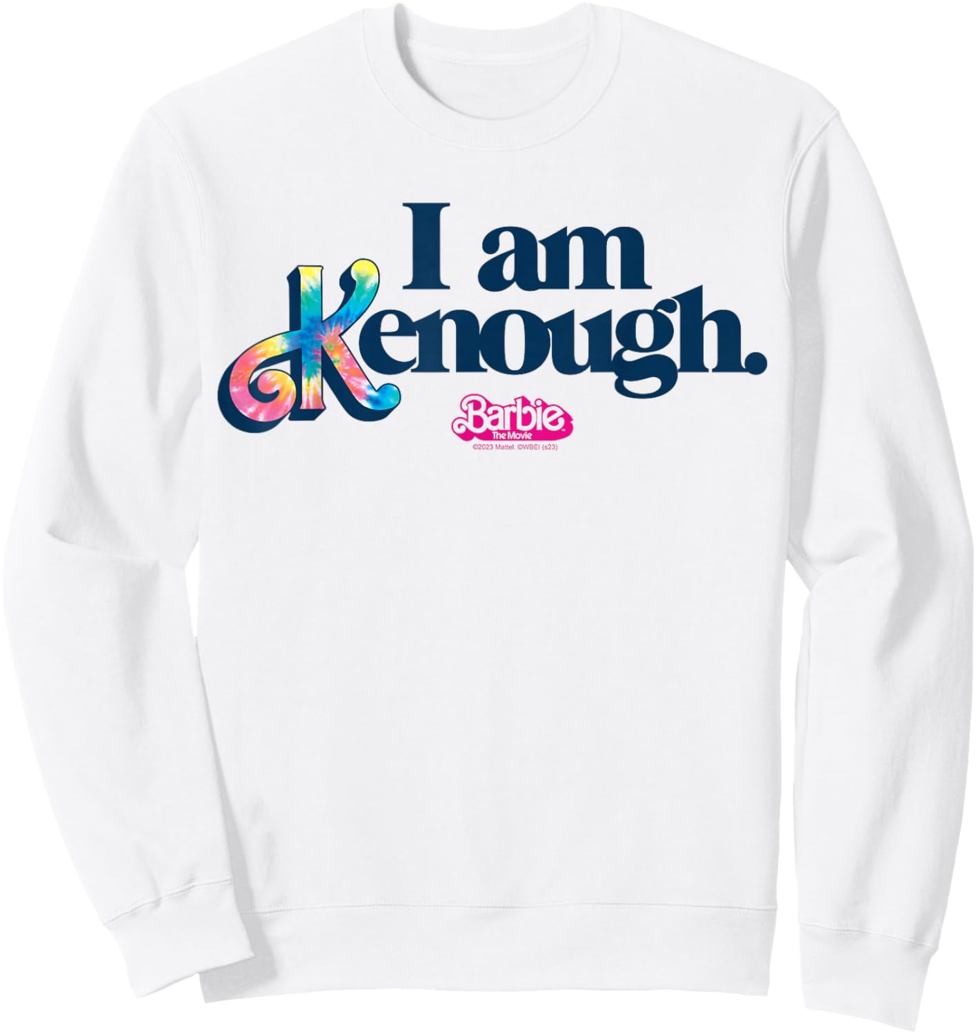 Barbie The Movie - I Am Kenough Sweatshirt - Sweatshirt | White