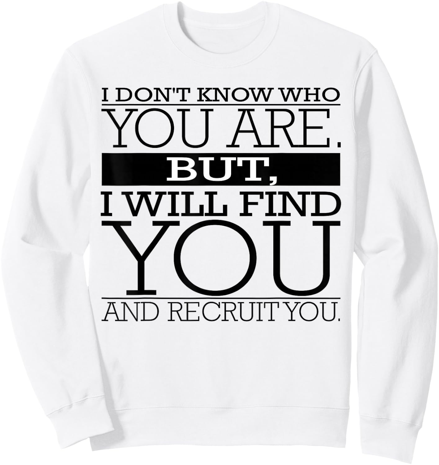 Recruiter Sweatshirt - Sweatshirt | White