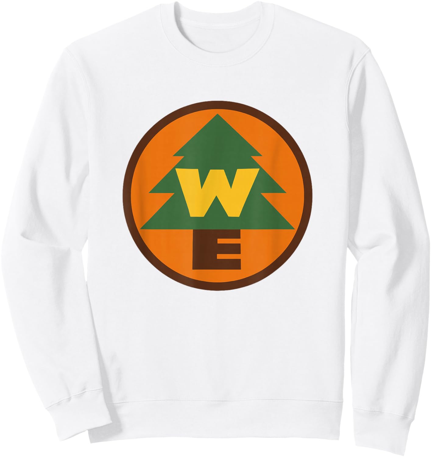 Disney Pixar Up Wilderness Explorer Big Chest Logo Sweatshirt - Sweatshirt | White