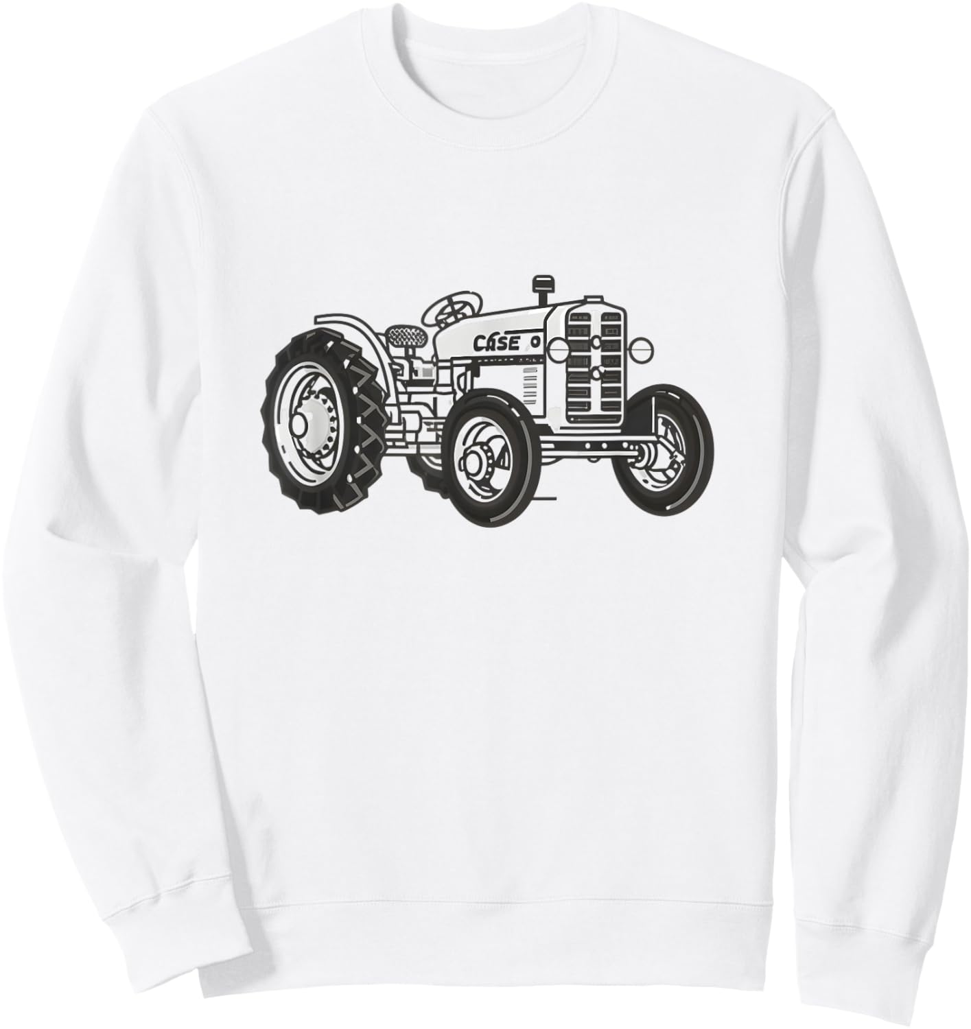 Vintage 1935 Model L Case Tractor Farming Sweatshirt - Sweatshirt | White