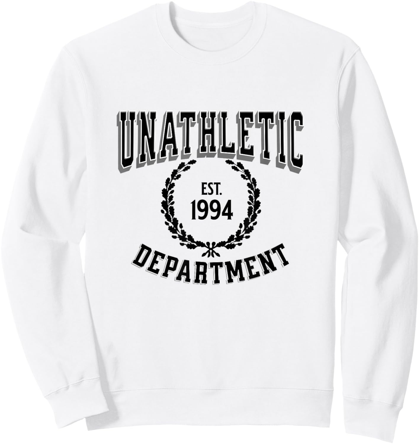 Unathletic Department Sweatshirt - Sweatshirt | White