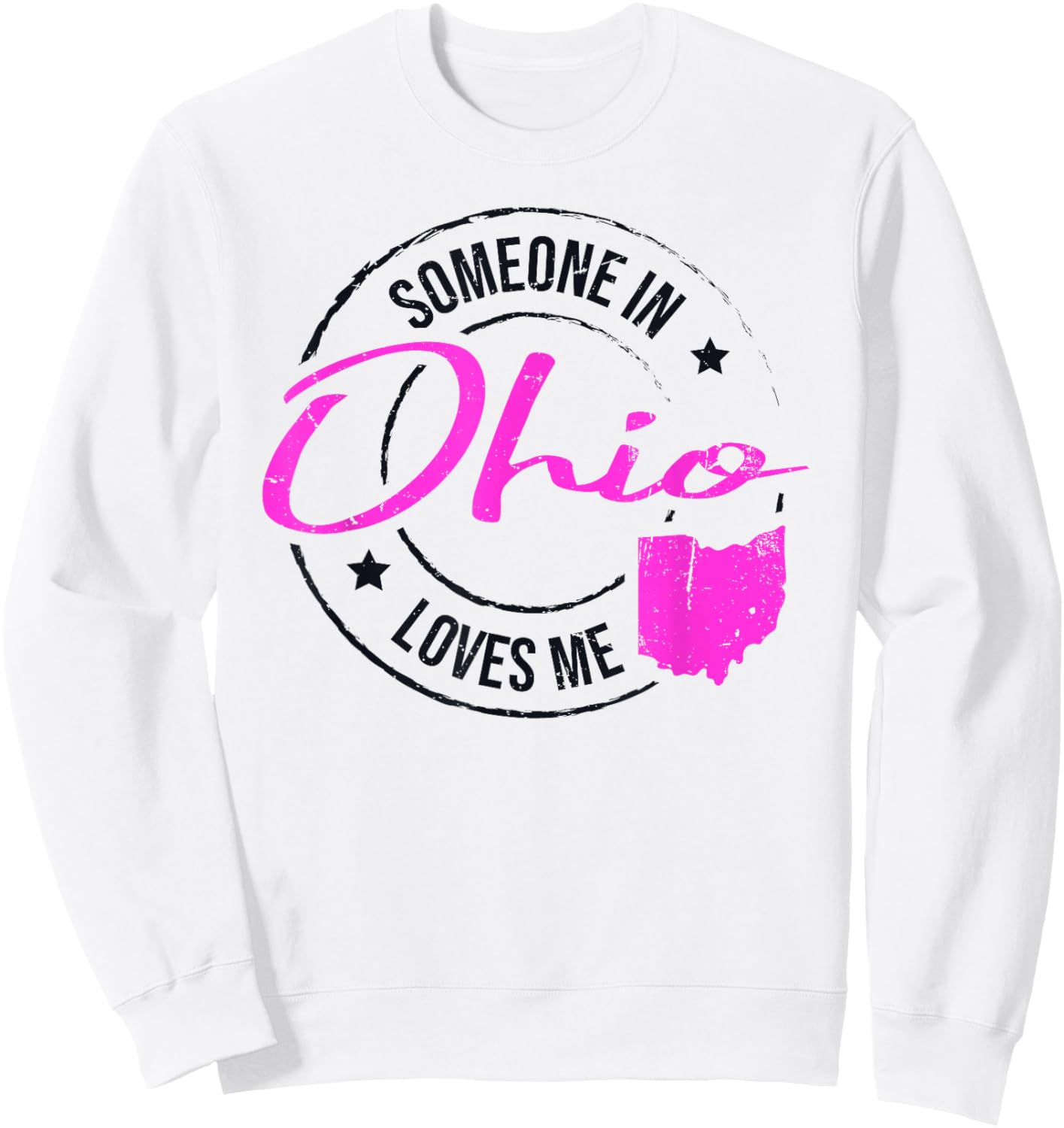 Someone in Ohio Loves Me Ohio Sweatshirt - Sweatshirt | White