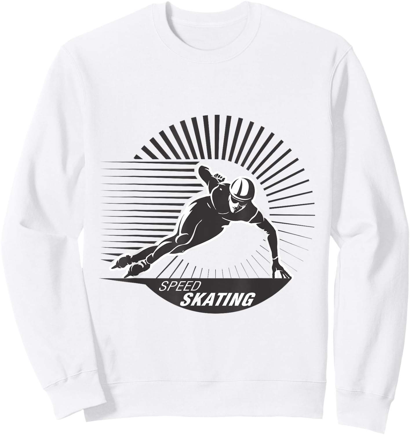 Born to Skate - Speed Skating Figure Skater Gift Sweatshirt - Sweatshirt | White