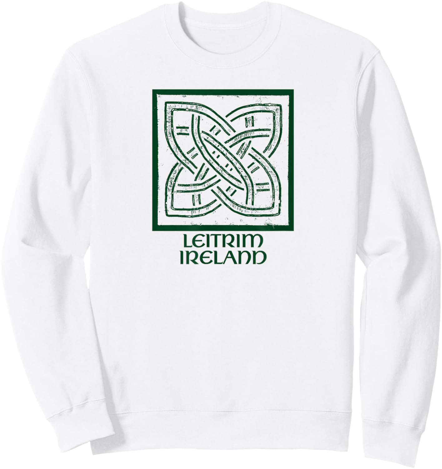 County Leitrim Ireland Sweatshirt - Sweatshirt | White