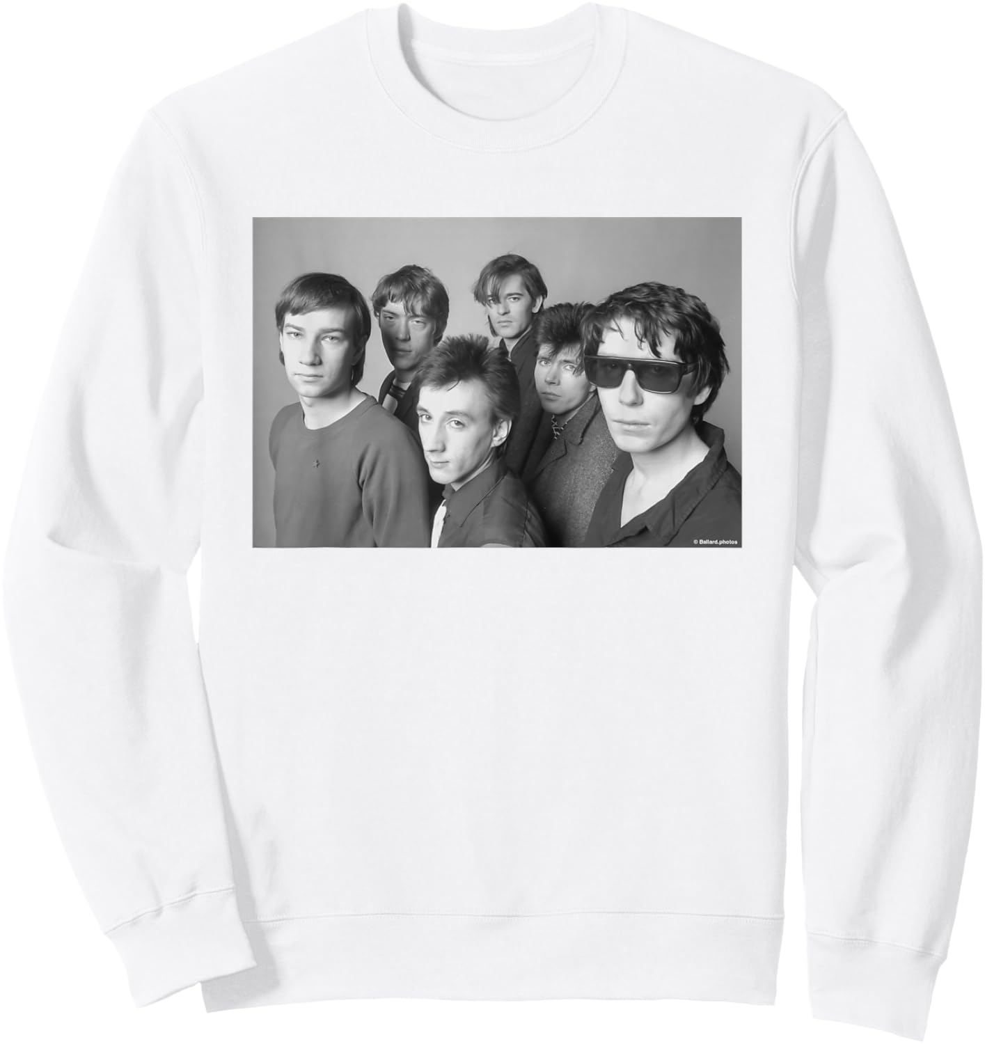 The Psychedelic Furs Rock Band By Allan Ballard Sweatshirt - Sweatshirt | White