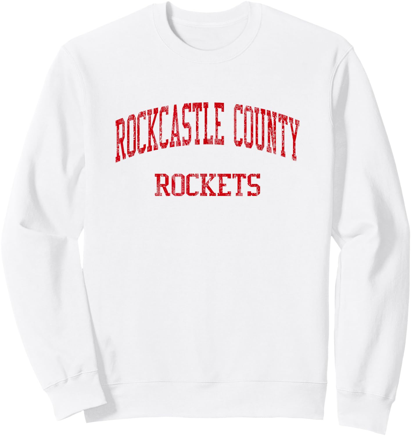 Rockcastle County High School HS Mount Vernon KY Vintage SPO Sweatshirt - Sweatshirt | White
