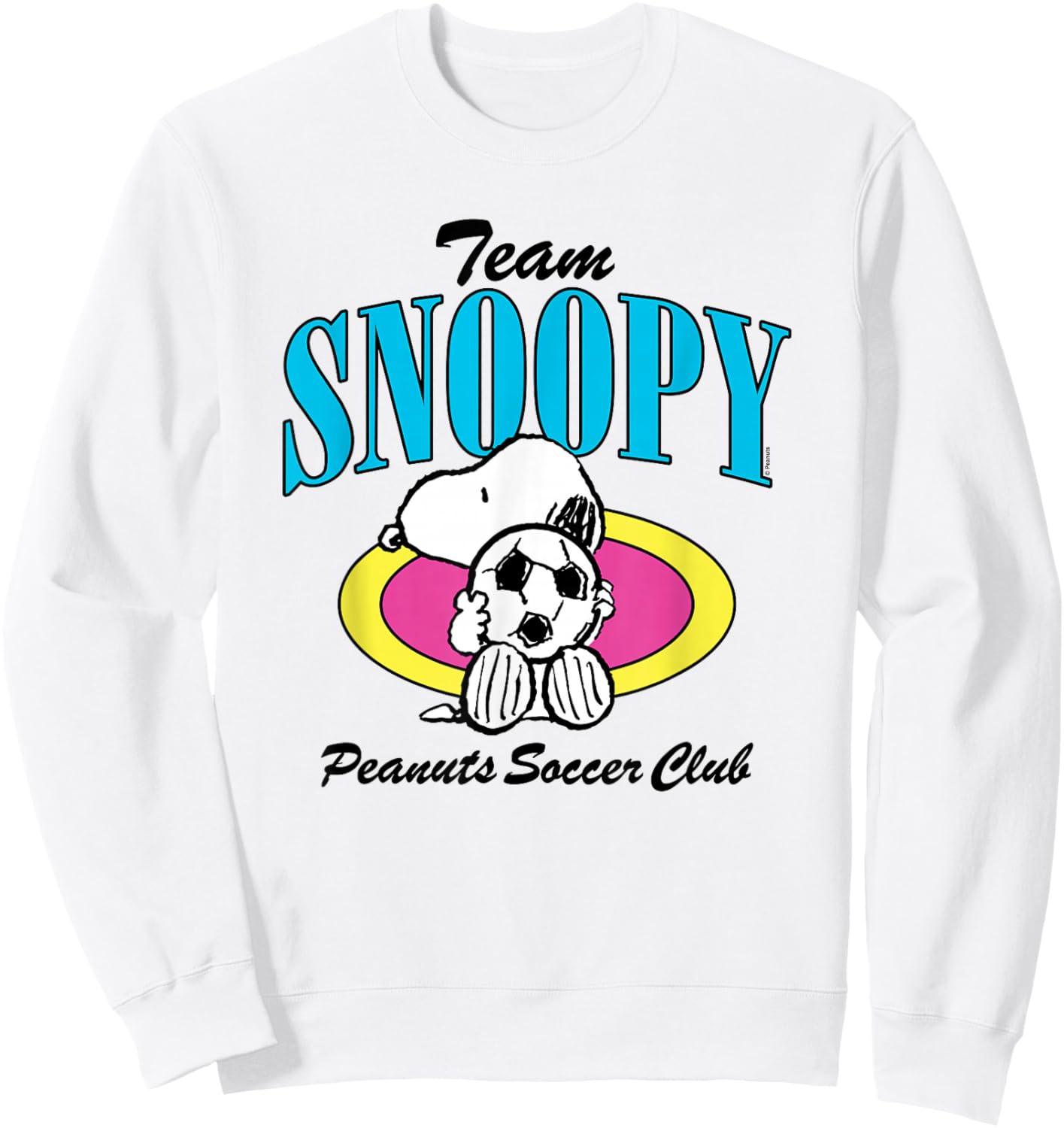 Peanuts - Team Snoopy Soccer Sweatshirt - Sweatshirt | White