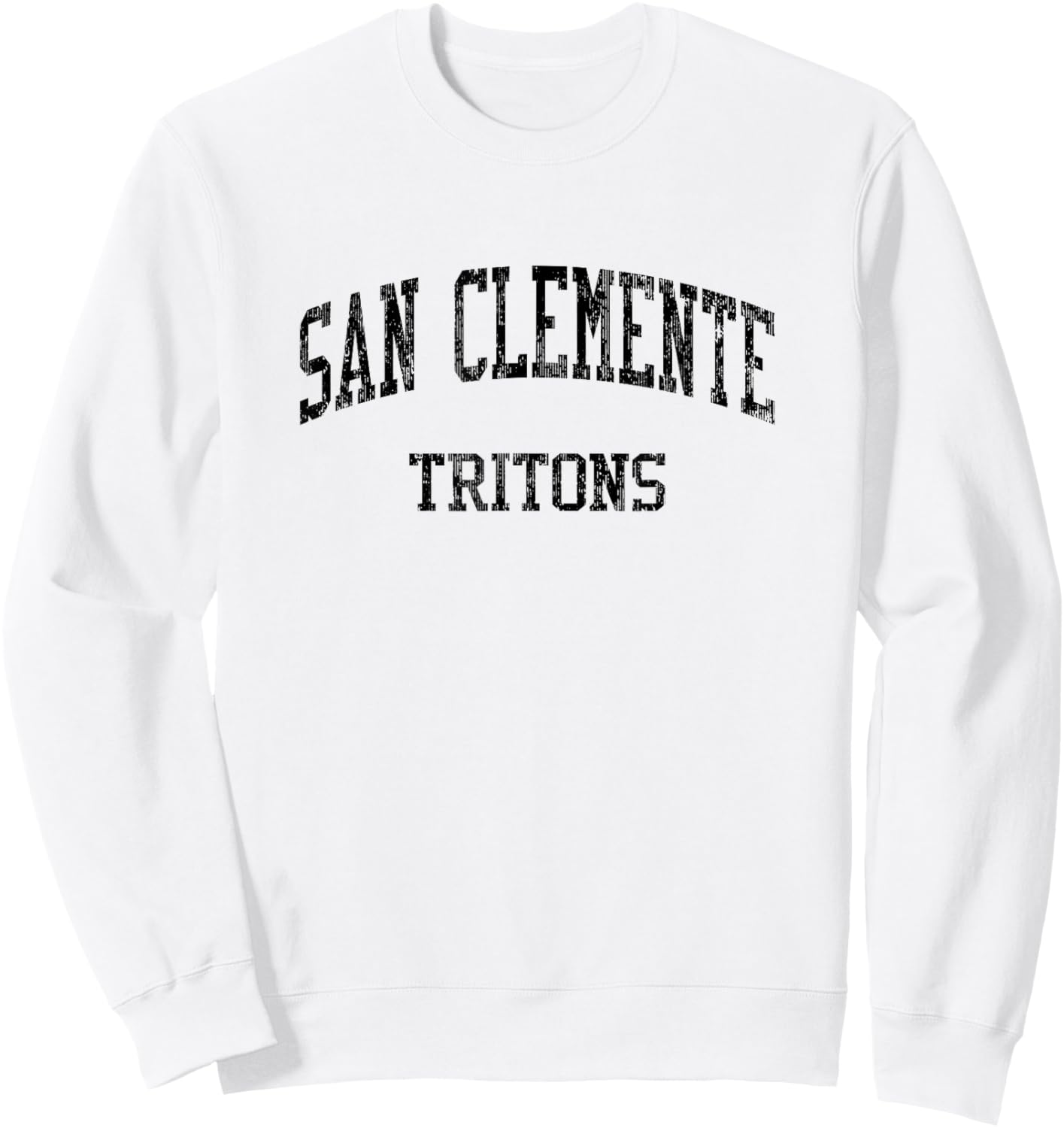 San Clemente High School HS San Clemente CA Vintage Sports Sweatshirt - Sweatshirt | White