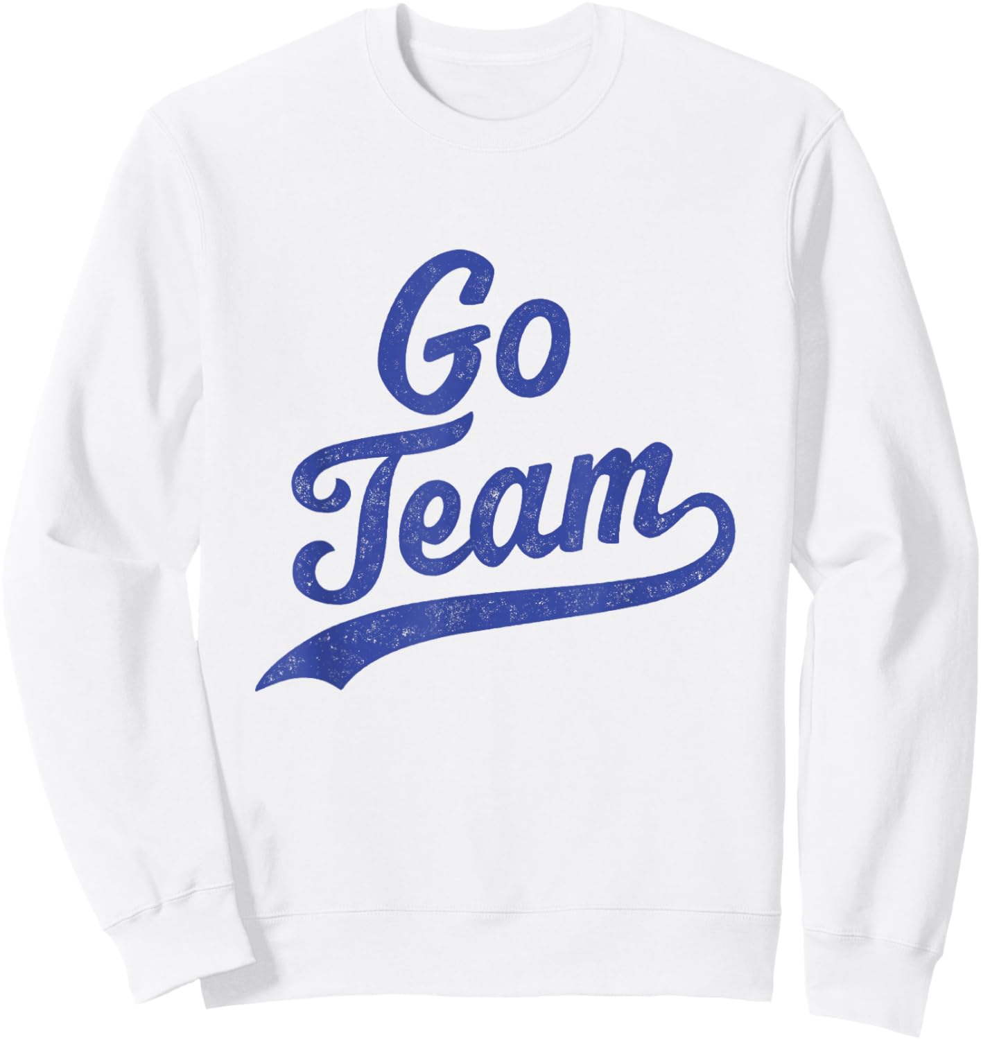 Go Team Sweatshirt - Sweatshirt | White