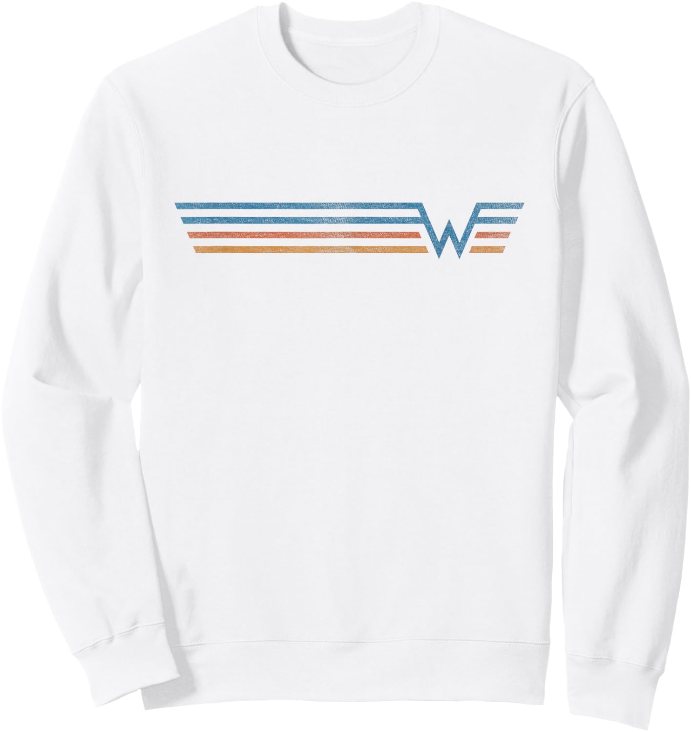 Weezer - Color Stripe Sweatshirt - Sweatshirt | White