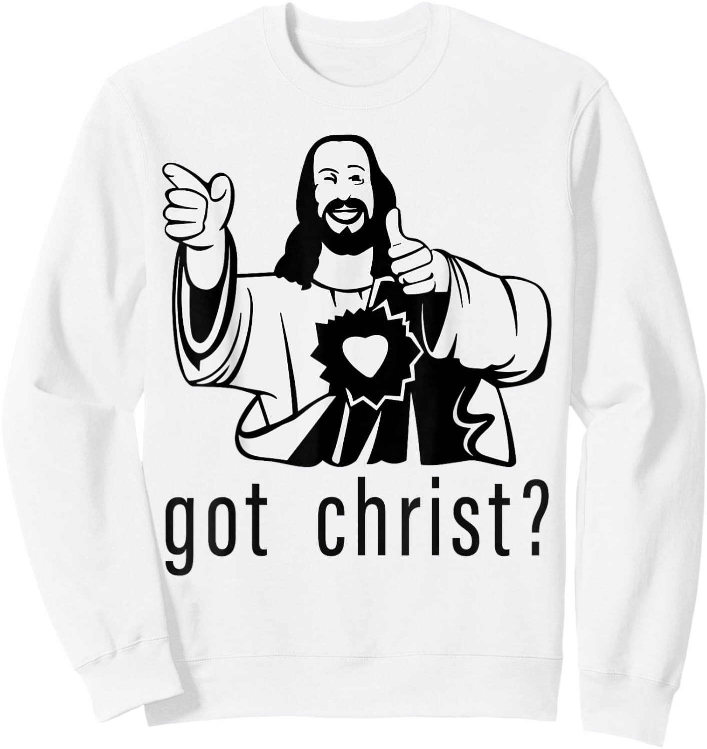 Vintage Jesus Got Christ Religious Jesus Faith Christian Sweatshirt - Sweatshirt | White