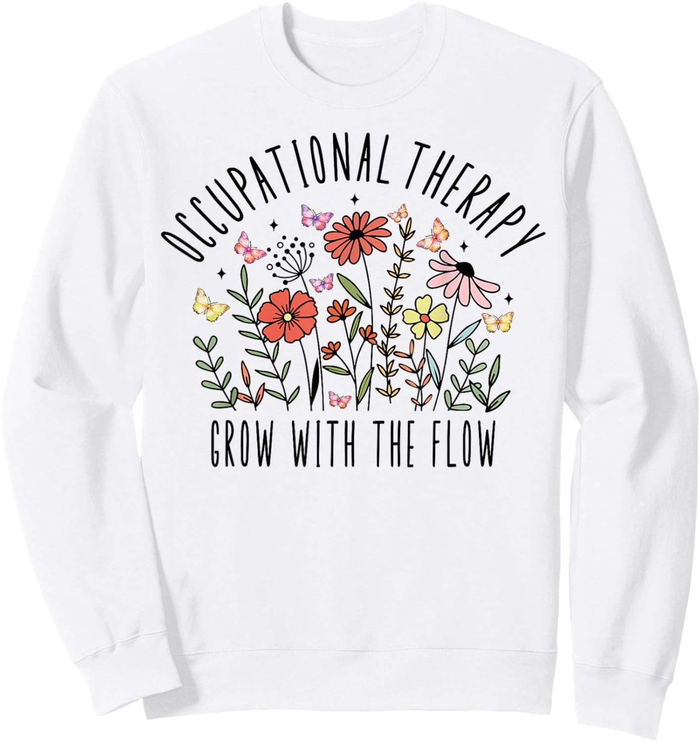 pediatric occupational therapy student OT therapist physical Sweatshirt - Sweatshirt | White