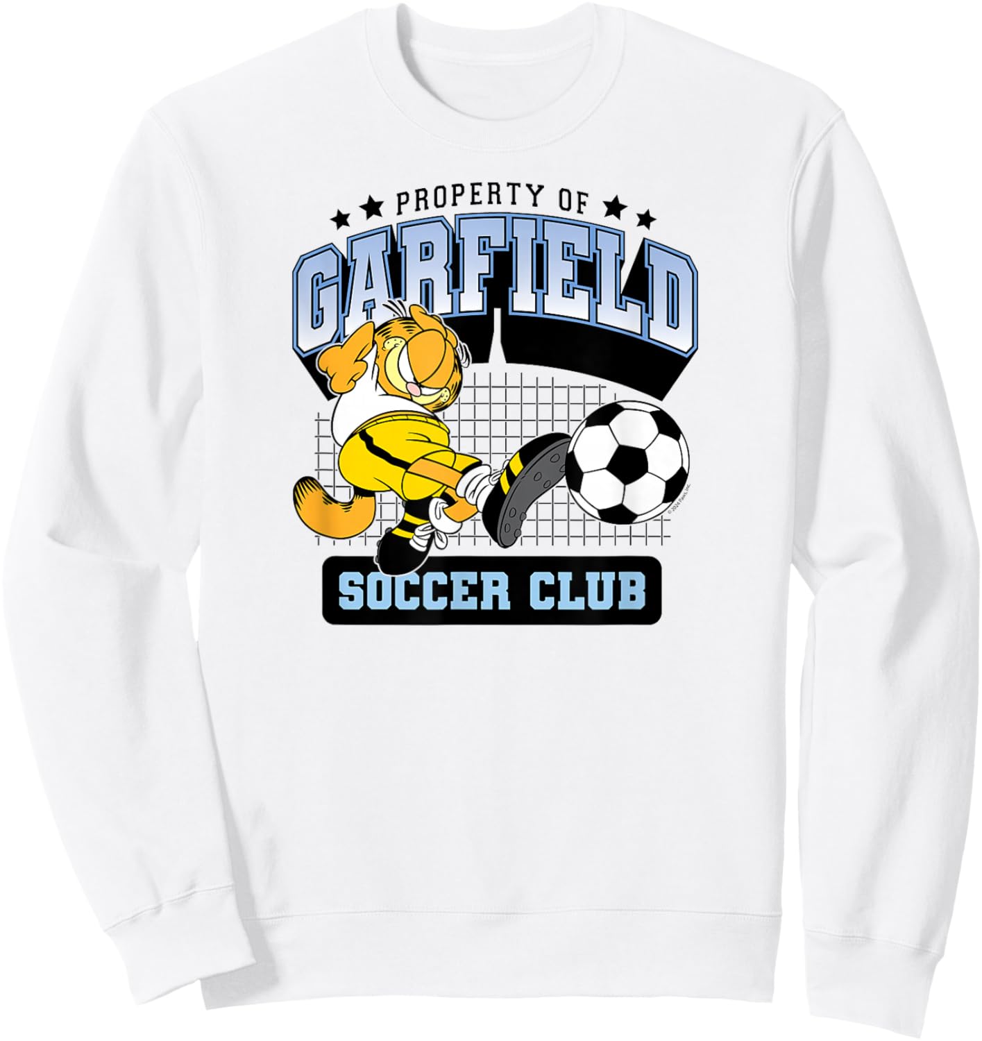 Garfield - Soccer Club Goal Kick Sweatshirt - Sweatshirt | White