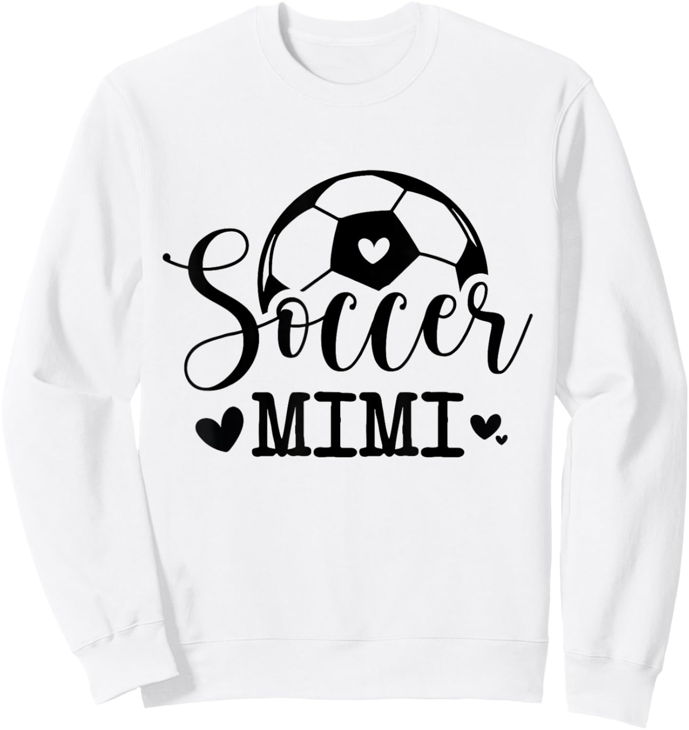 Soccer Mimi Funny Sports Soccer Player Sweatshirt - Sweatshirt | White