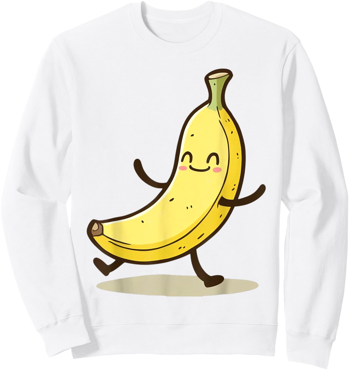 Banana Costume Funny Banana Shirt men Kids Boys bananas Sweatshirt - Sweatshirt | White