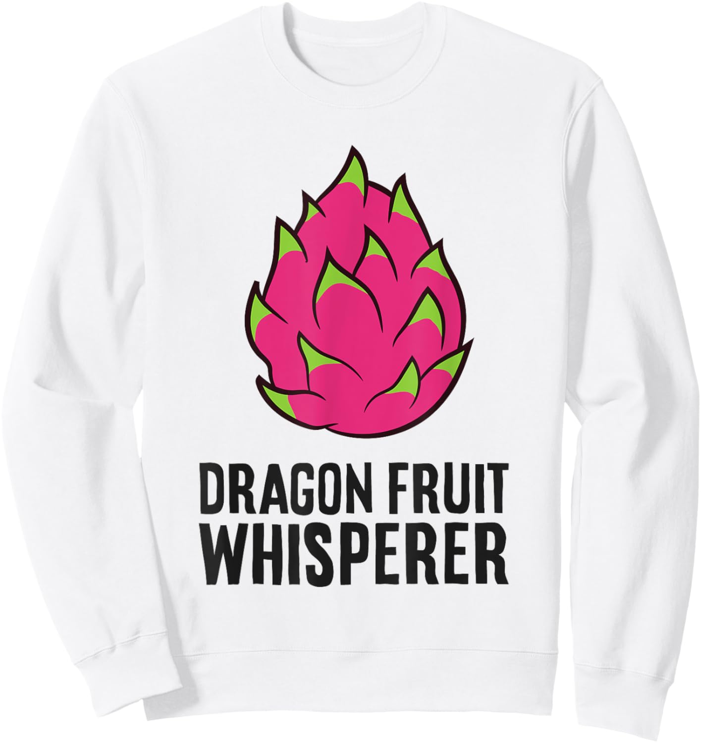 Dragon Fruit Whisperer Sweatshirt - Sweatshirt | White