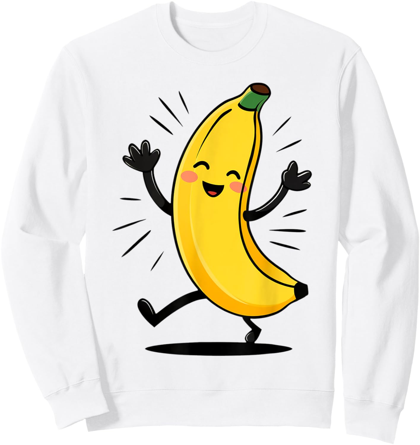 Banana Costume Funny Banana Shirt men Kids Boys bananas Sweatshirt - Sweatshirt | White